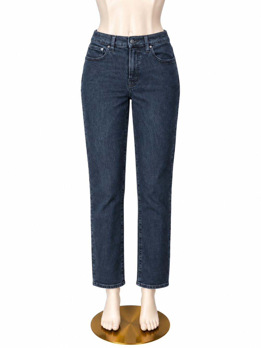Madewell The Mid-Rise Perfect Vintage Jean in Black - Size 4